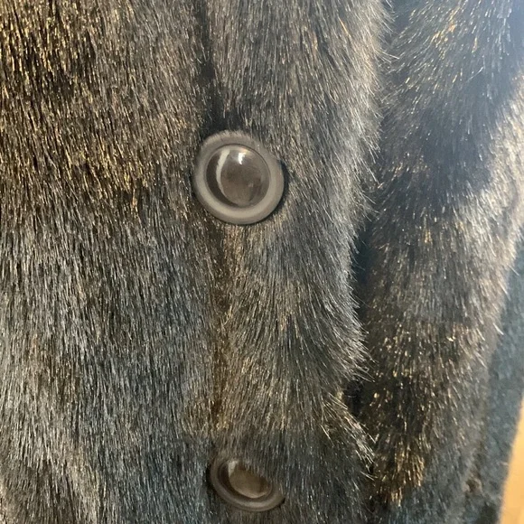Marvin Richards Faux Fur Mink Coat - Picture 7 of 9
